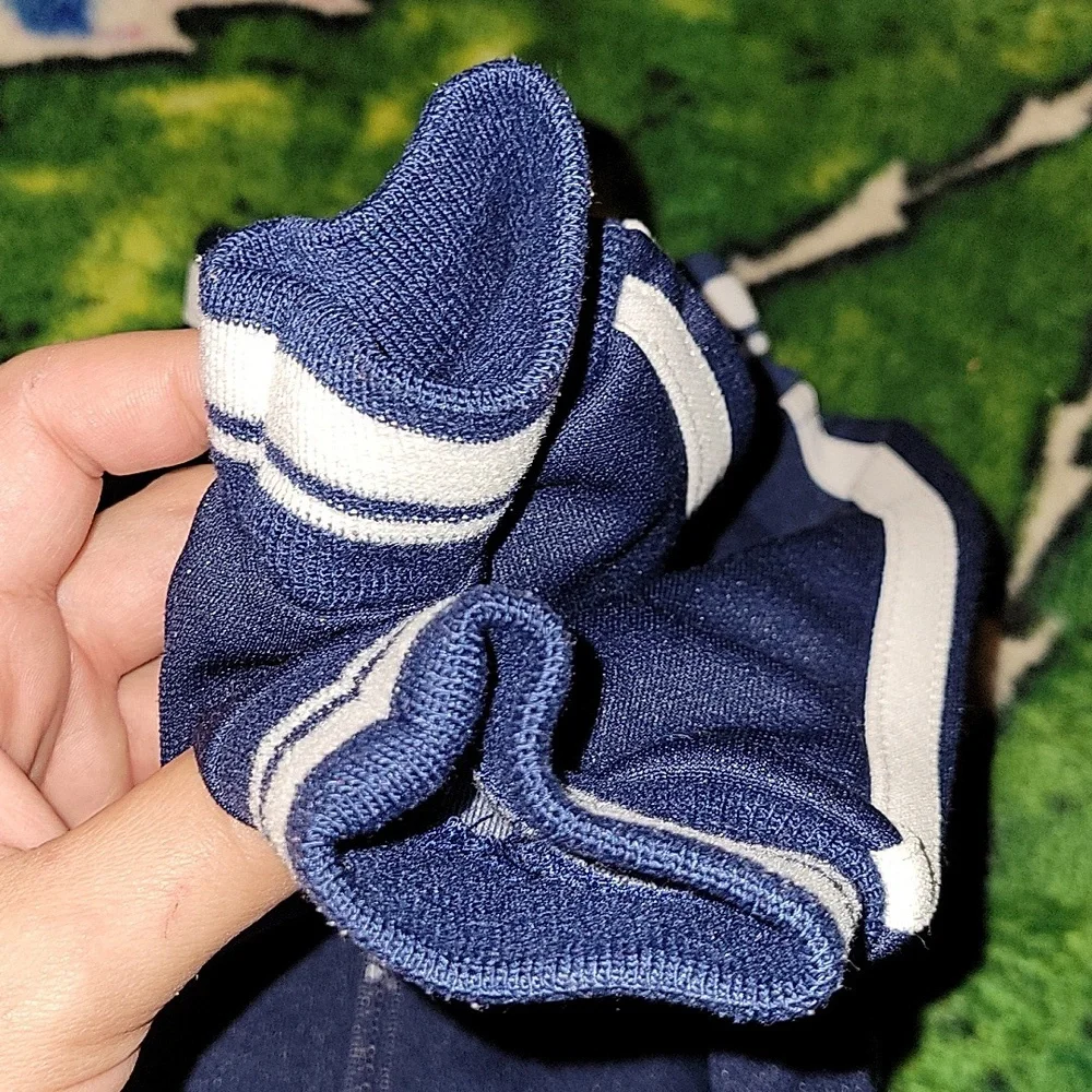 Nike Varsity Zip Up Sweatshirt Navy Blue White Baby 0/3 Months Y2k